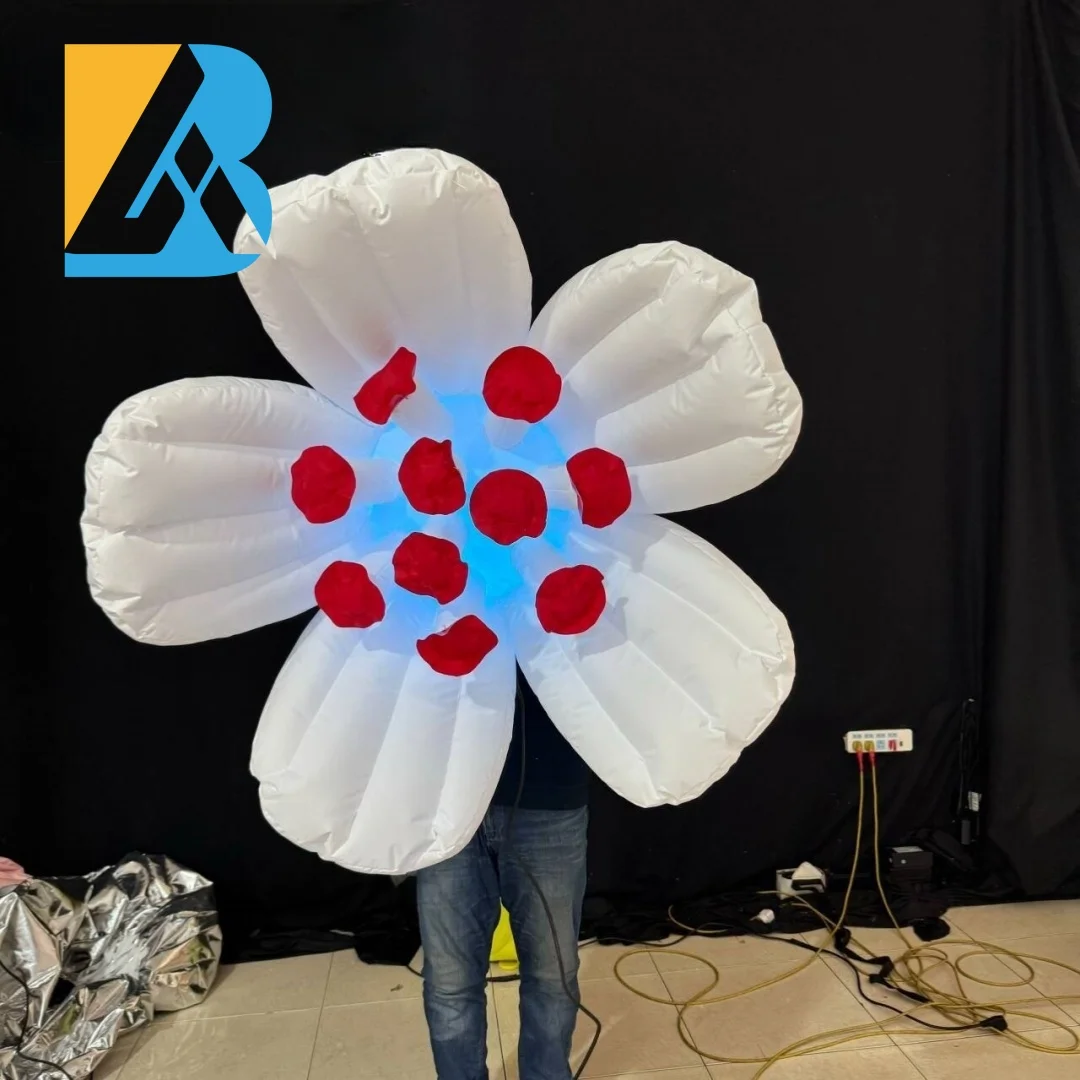 Large Inflatable White Flower Factory Direct Party Supplies for Floral Stage Decor Toys
Large Inflatable White Flower Factory Direct Party Supplies for Floral Stage Decor Toys
