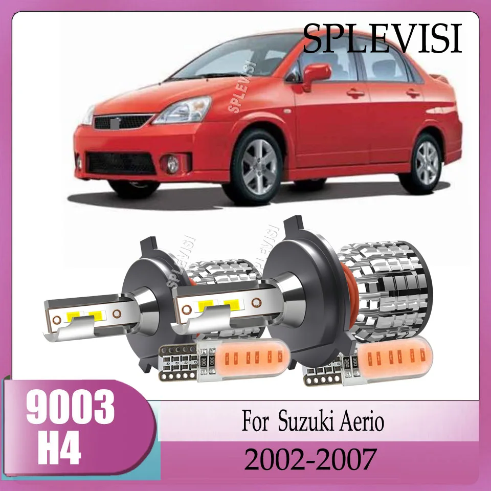 H4 9003 LED Headlight Bulbs Night Driving High Low Beam Bright Safe Long Drive - For Suzuki Aerio 2002 2003 2004 2005 2006 2007
H4 9003 LED Headlight Bulbs Night Driving High Low Beam Bright Safe Long Drive - For Suzuki Aerio 2002 2003 2004 2005 2006 2007