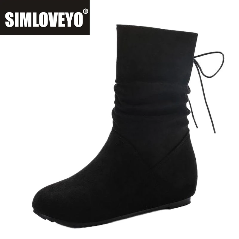 SIMLOVEYO 2024, ботильоны из флока с круглым носком, замша, увеличенный каблук 4,5 см, на шнуровке, размер 41, 42, 43, для отдыха, повседневная женская обувь
SIMLOVEYO 2024, ботильоны из флока с круглым носком, замша, увеличенный каблук 4,5 см, на шнуровке, размер 41, 42, 43, для отдыха, повседневная женская обувь