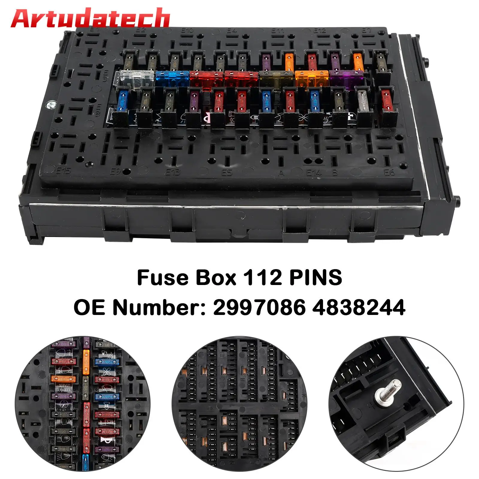 Artudatech Fuse Box 2997086 4838244 For Iveco Daily II III Autobus Autocar 1989-2006 Car Accessoreis
Artudatech Fuse Box 2997086 4838244 For Iveco Daily II III Autobus Autocar 1989-2006 Car Accessoreis