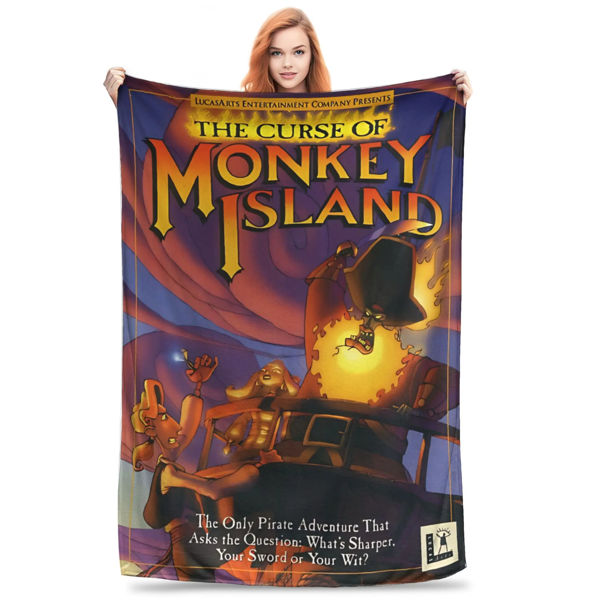 The Secret of Monkey Island 2 Blanket Ultra-Soft Fleece Cute Gift 80s Gaming Throw Blankets Bedspread
The Secret of Monkey Island 2 Blanket Ultra-Soft Fleece Cute Gift 80s Gaming Throw Blankets Bedspread