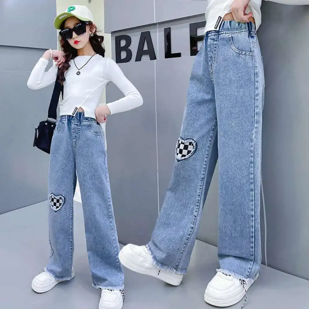 Thin Kids Pants Children's Clothing Sweatpants Clothes Teenage Girls Clothing Jeans Denim Streetwear Fashion Casual Harajuku
Thin Kids Pants Children's Clothing Sweatpants Clothes Teenage Girls Clothing Jeans Denim Streetwear Fashion Casual Harajuku