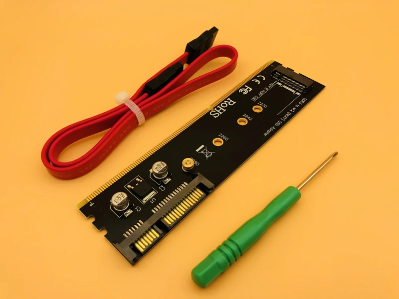 Новинка адаптер для M2 SSD DDR3 DDR к M.2 SSD Райзер карта M.2 NGFF B соединитель в форме ключа SATA Power 7Pin SATA порт подключения материнской платы
Новинка адаптер для M2 SSD DDR3 DDR к M.2 SSD Райзер карта M.2 NGFF B соединитель в форме ключа SATA Power 7Pin SATA порт подключения материнской платы