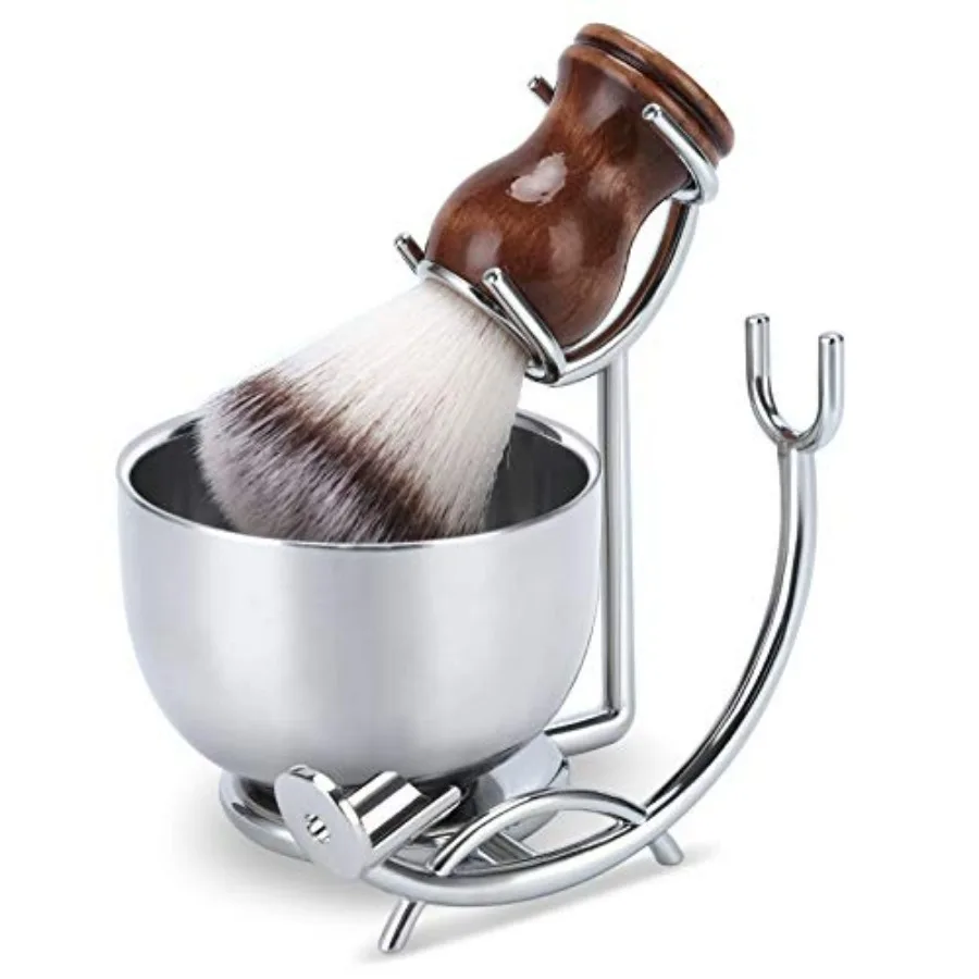 Straight Razor With Perfect double layer stainless steel Soap Bowl and Brush Natural Solid Wood Handle
Straight Razor With Perfect double layer stainless steel Soap Bowl and Brush Natural Solid Wood Handle