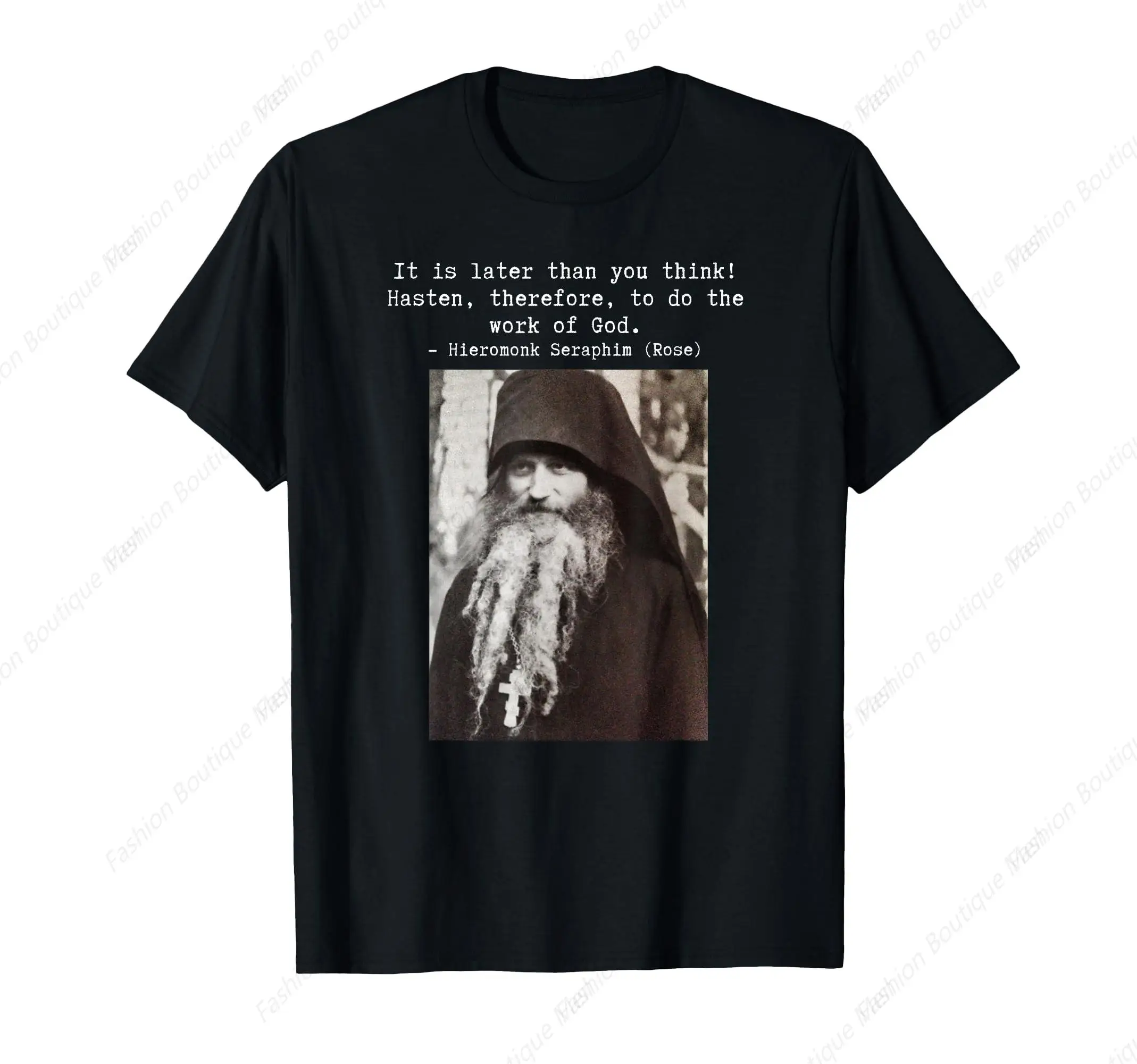 Classic Fr Seraphim Rose Eastern Orthodox Christian T-Shirt Cotton O-Neck Tee Unisex
Classic Fr Seraphim Rose Eastern Orthodox Christian T-Shirt Cotton O-Neck Tee Unisex