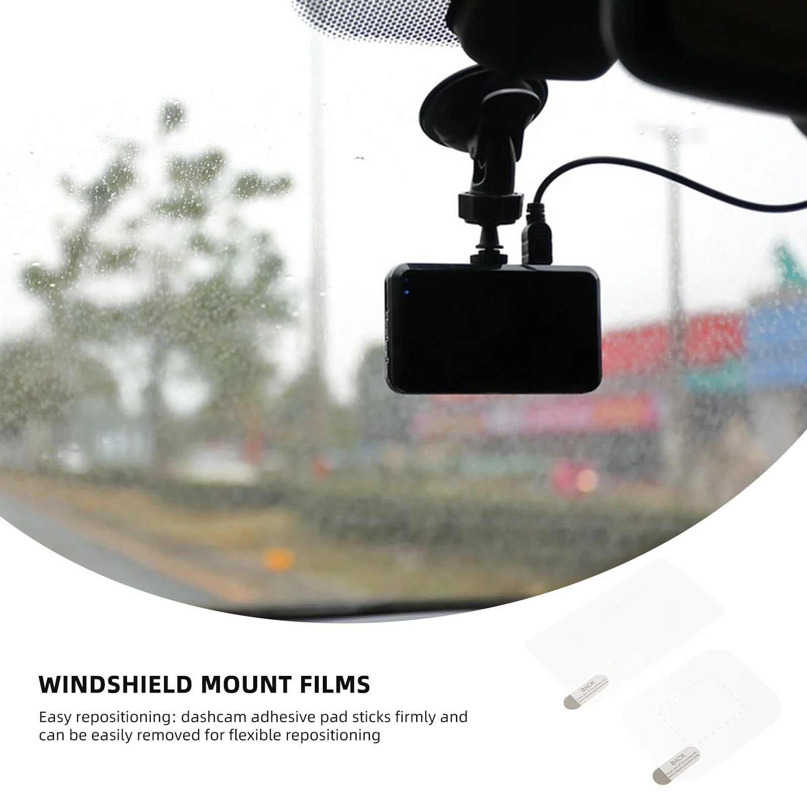 8Pcs Dashcam Static Adhesive Protection Film Clear Windshield Mount Sticker Scratch Prevention Pet Static Dash Camera Sticker
8Pcs Dashcam Static Adhesive Protection Film Clear Windshield Mount Sticker Scratch Prevention Pet Static Dash Camera Sticker