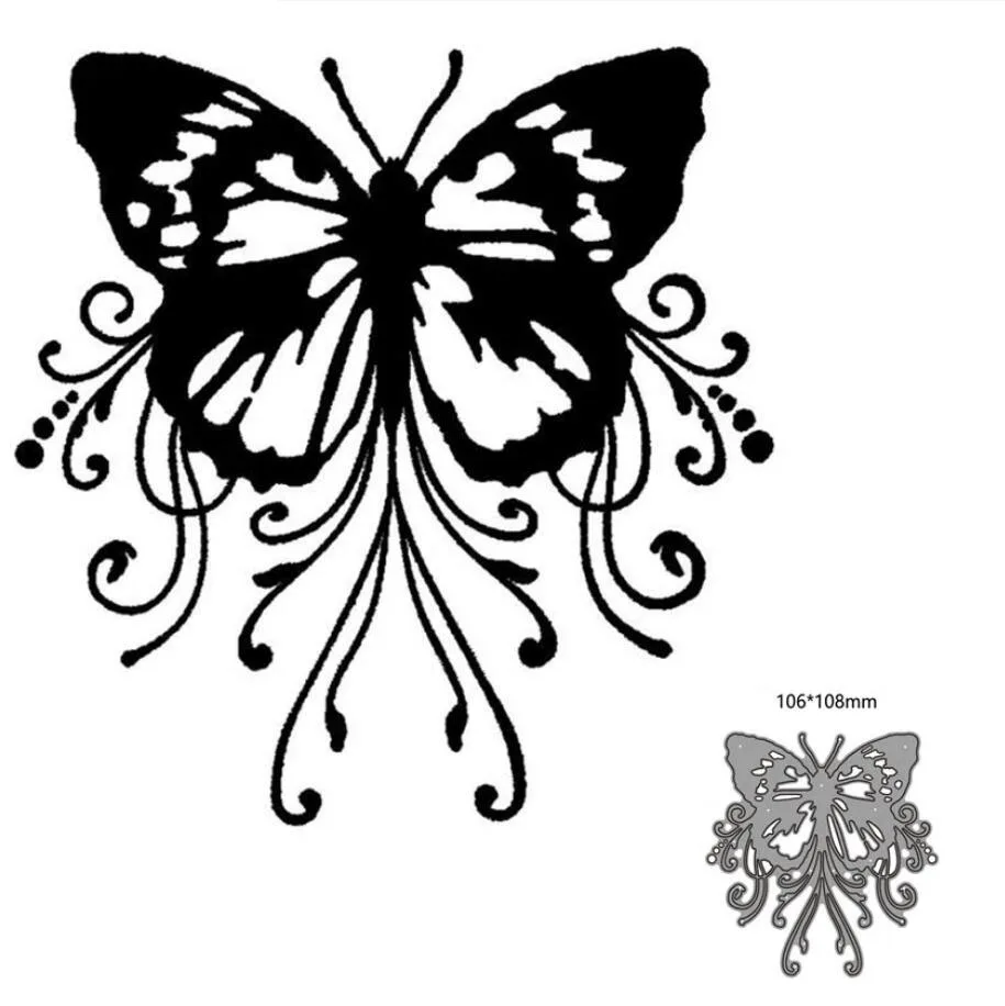Butterfly metal cutting dies Scrapbooking decoration paper craft knife mould blade punch template Embossing stencils 1pcs
Butterfly metal cutting dies Scrapbooking decoration paper craft knife mould blade punch template Embossing stencils 1pcs