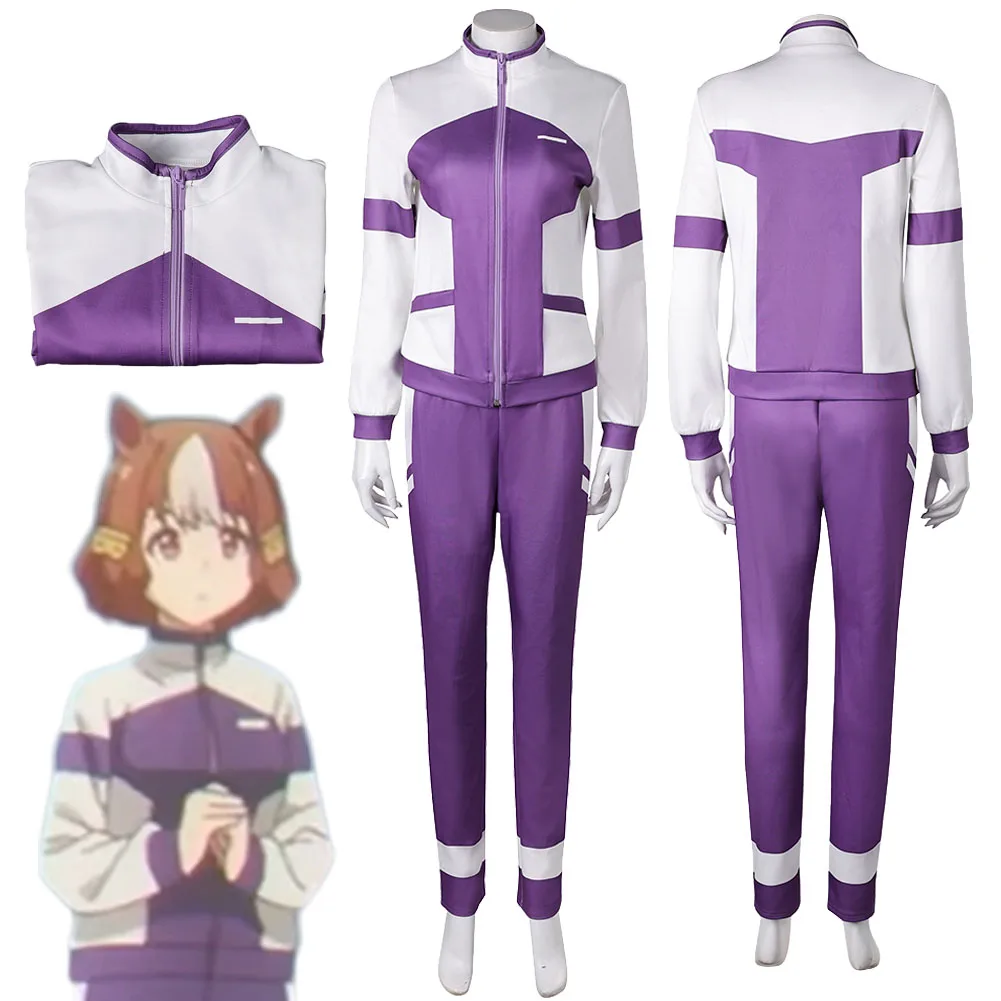 Аниме игра Pretty Derby Mejiro McQueen фиолетовая одежда костюм для ролевых игр женский костюм наряды Хэллоуин карнавальная одежда для вечеринок
Аниме игра Pretty Derby Mejiro McQueen фиолетовая одежда костюм для ролевых игр женский костюм наряды Хэллоуин карнавальная одежда для вечеринок