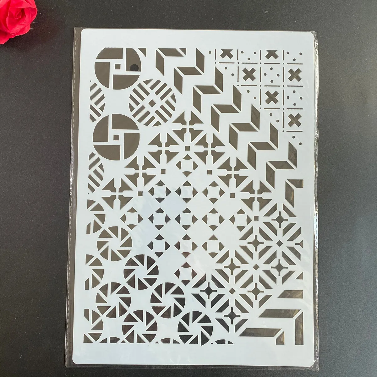 A4 size Retro pattern DIY Stencils Wall Painting Scrapbook Coloring Embossing Album Decorative Paper Card Template,wall 29 *21cm
A4 size Retro pattern DIY Stencils Wall Painting Scrapbook Coloring Embossing Album Decorative Paper Card Template,wall 29 *21cm
