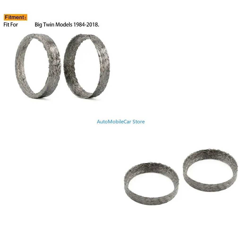 G8TE Pair Exhaust Crossover Gaskets High Temperature Sealing Gaskets for Motorcycle
G8TE Pair Exhaust Crossover Gaskets High Temperature Sealing Gaskets for Motorcycle