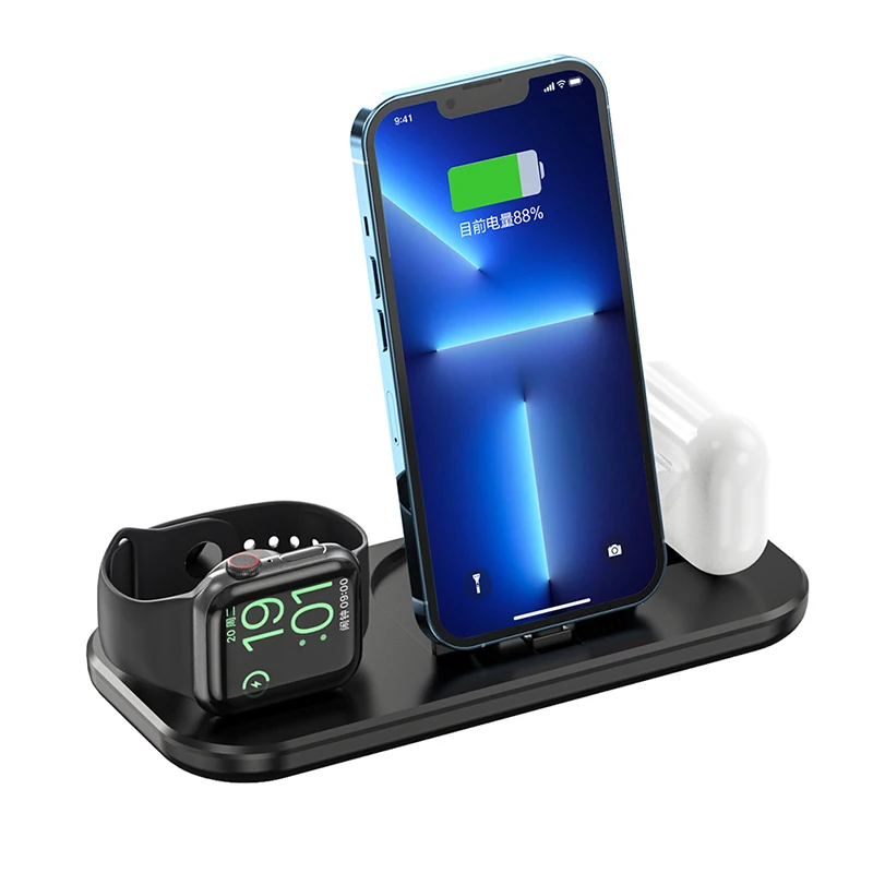 3 in 1 15W Fast Wireless Charger Qi Charging Dock Station For iPhone 13 12 11 Pro XS MAX XR X 8 Apple Watch 7 6 SE 5 AirPods Pro
3 in 1 15W Fast Wireless Charger Qi Charging Dock Station For iPhone 13 12 11 Pro XS MAX XR X 8 Apple Watch 7 6 SE 5 AirPods Pro