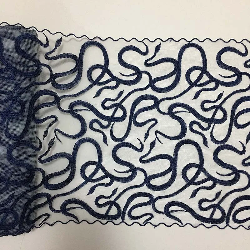 46Yards Blue Snake Embroidered Mesh Tulle Lace Trim Trimming For DIY Bra Lingerie Dress Accessories Lace Sewing Fabrics
46Yards Blue Snake Embroidered Mesh Tulle Lace Trim Trimming For DIY Bra Lingerie Dress Accessories Lace Sewing Fabrics