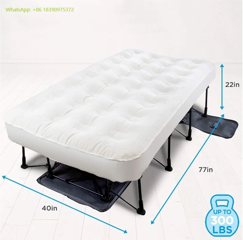Foerstine Self Inflatable Bed with Pump Sleeping Mattress with Frame Rolling Box Inflatable Bed with Legs for Travel Camping
Foerstine Self Inflatable Bed with Pump Sleeping Mattress with Frame Rolling Box Inflatable Bed with Legs for Travel Camping