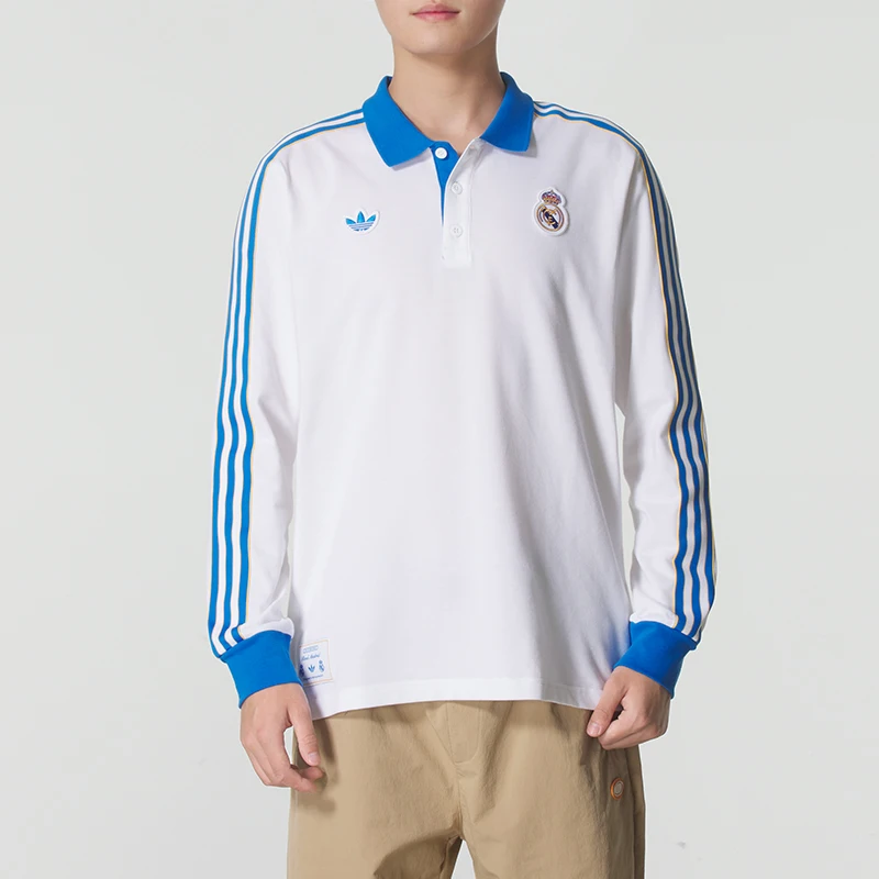 Adidas Men's Polo Shirt Long-Sleeved T-Shirt Sportswear Casual Comfortable Breathable Fashionable Lapel Top Jn3065
Adidas Men's Polo Shirt Long-Sleeved T-Shirt Sportswear Casual Comfortable Breathable Fashionable Lapel Top Jn3065