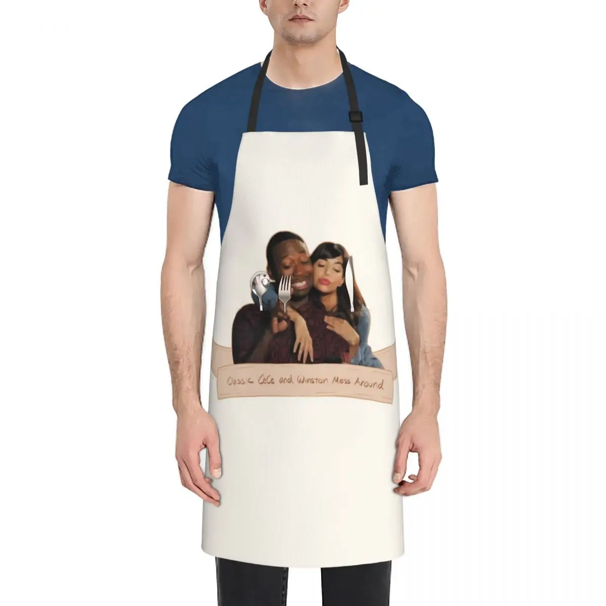 New Girl Classic Cece and Winston Mess Around Apron Household Items Useful Men'ss Apron
New Girl Classic Cece and Winston Mess Around Apron Household Items Useful Men'ss Apron