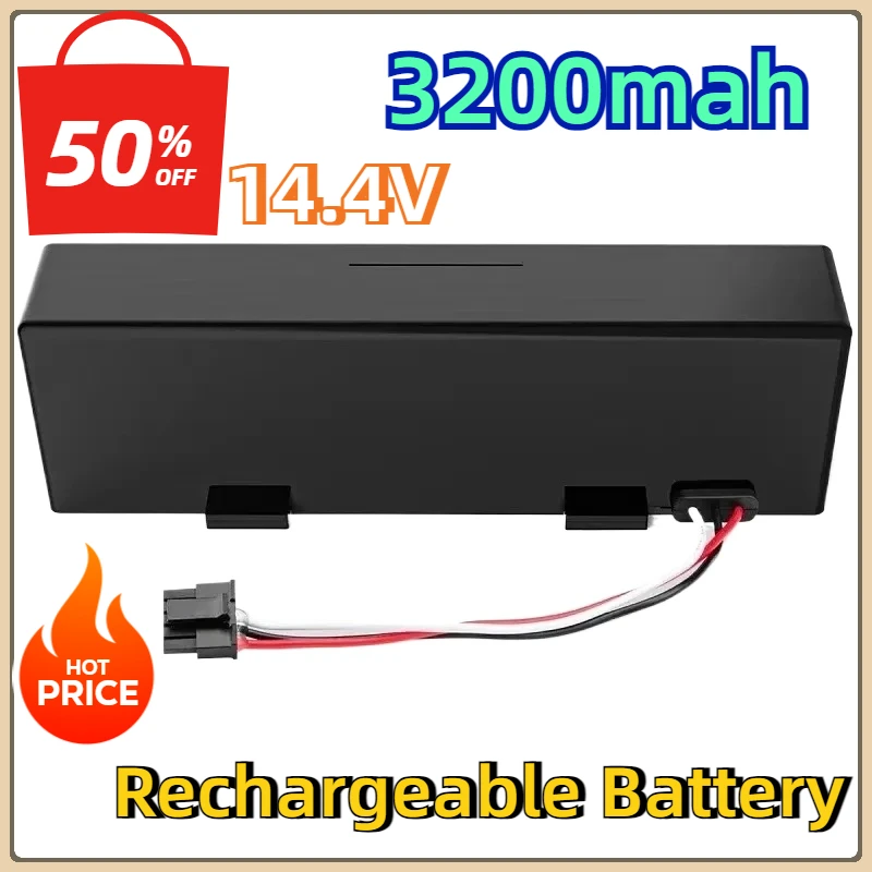 For Haier JX37 Vacuum Cleaner Xiaomi Mijia STYTJ02YM Rechargeable Battery Sweeping Mopping Robot 14.4V 3200mah
For Haier JX37 Vacuum Cleaner Xiaomi Mijia STYTJ02YM Rechargeable Battery Sweeping Mopping Robot 14.4V 3200mah
