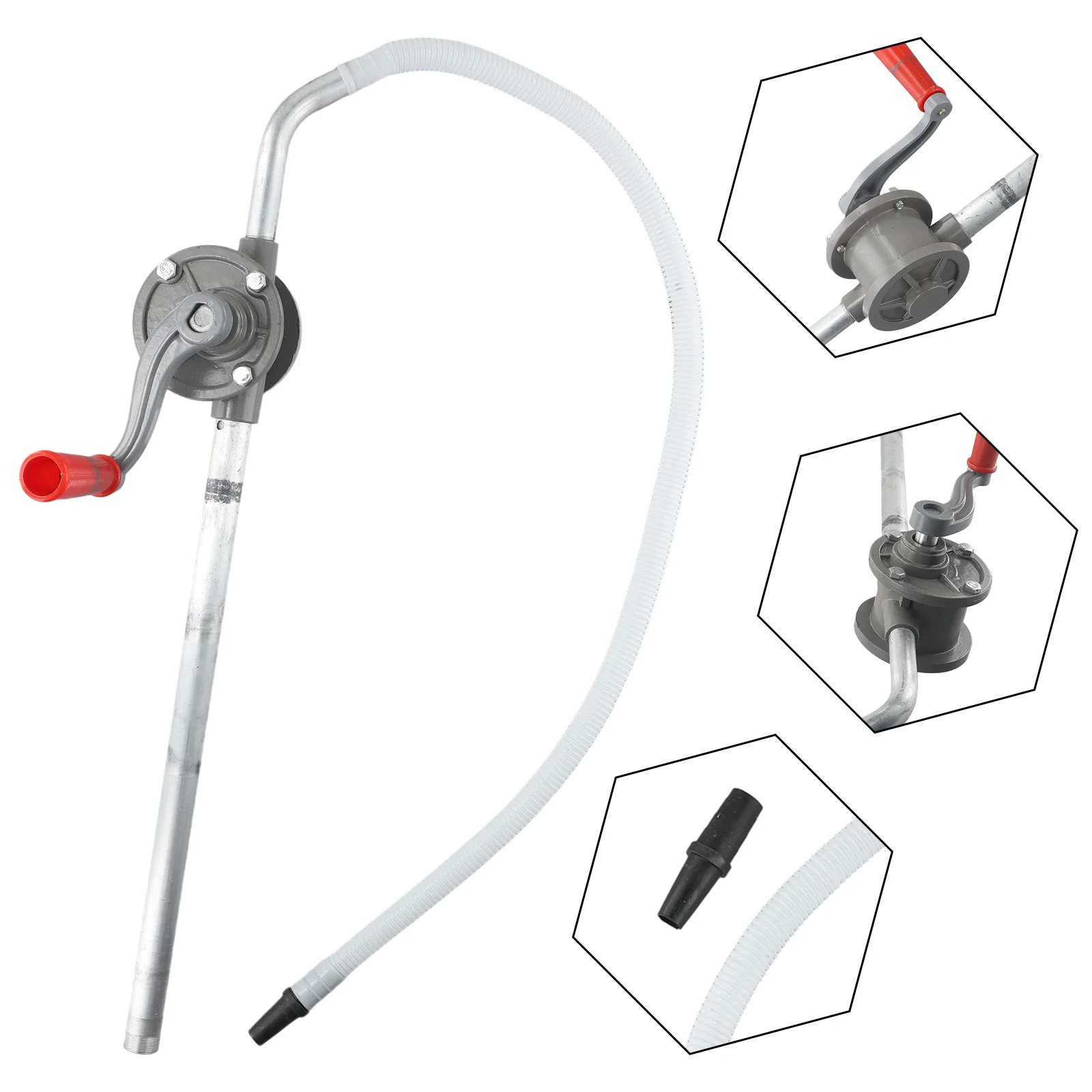 1 Pc 61 Cm Hand Pump Hand Pump Crank Pump Oil Diesel Pump Aluminum Transfer Pump Crank Fittings For Standard Canisters
1 Pc 61 Cm Hand Pump Hand Pump Crank Pump Oil Diesel Pump Aluminum Transfer Pump Crank Fittings For Standard Canisters