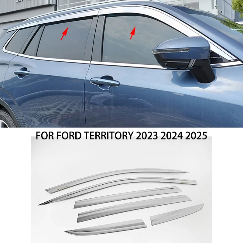 Car accessories FIT FOR FORD TERRITORY 2023 2024 2025 ABS chrome waterproof Door Window Visor Vent Shades Sun Rain Guard
Car accessories FIT FOR FORD TERRITORY 2023 2024 2025 ABS chrome waterproof Door Window Visor Vent Shades Sun Rain Guard