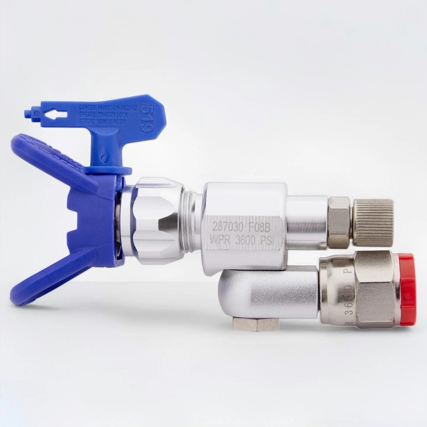 519 Airless Spray Nozzle Kit with 287030 Shut-Off Valve, 3Pcs Set for Paint Sprayers
519 Airless Spray Nozzle Kit with 287030 Shut-Off Valve, 3Pcs Set for Paint Sprayers