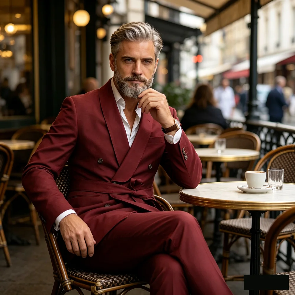 Moda Nova Verde Formal 2-Piece Men's Tuxedo for Wedding Ceremony Graduation Ball Business Events - Green Smoking Suit for Groom
Moda Nova Verde Formal 2-Piece Men's Tuxedo for Wedding Ceremony Graduation Ball Business Events - Green Smoking Suit for Groom