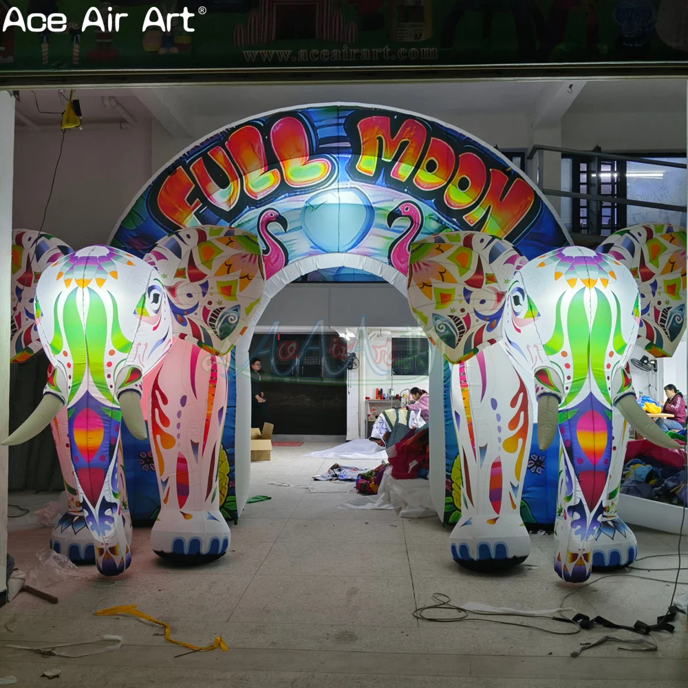 Custom Tribal Elephant Inflatable Arch, Perfect for Full Moon Parties, Music Festivals and Themed Events
Custom Tribal Elephant Inflatable Arch, Perfect for Full Moon Parties, Music Festivals and Themed Events