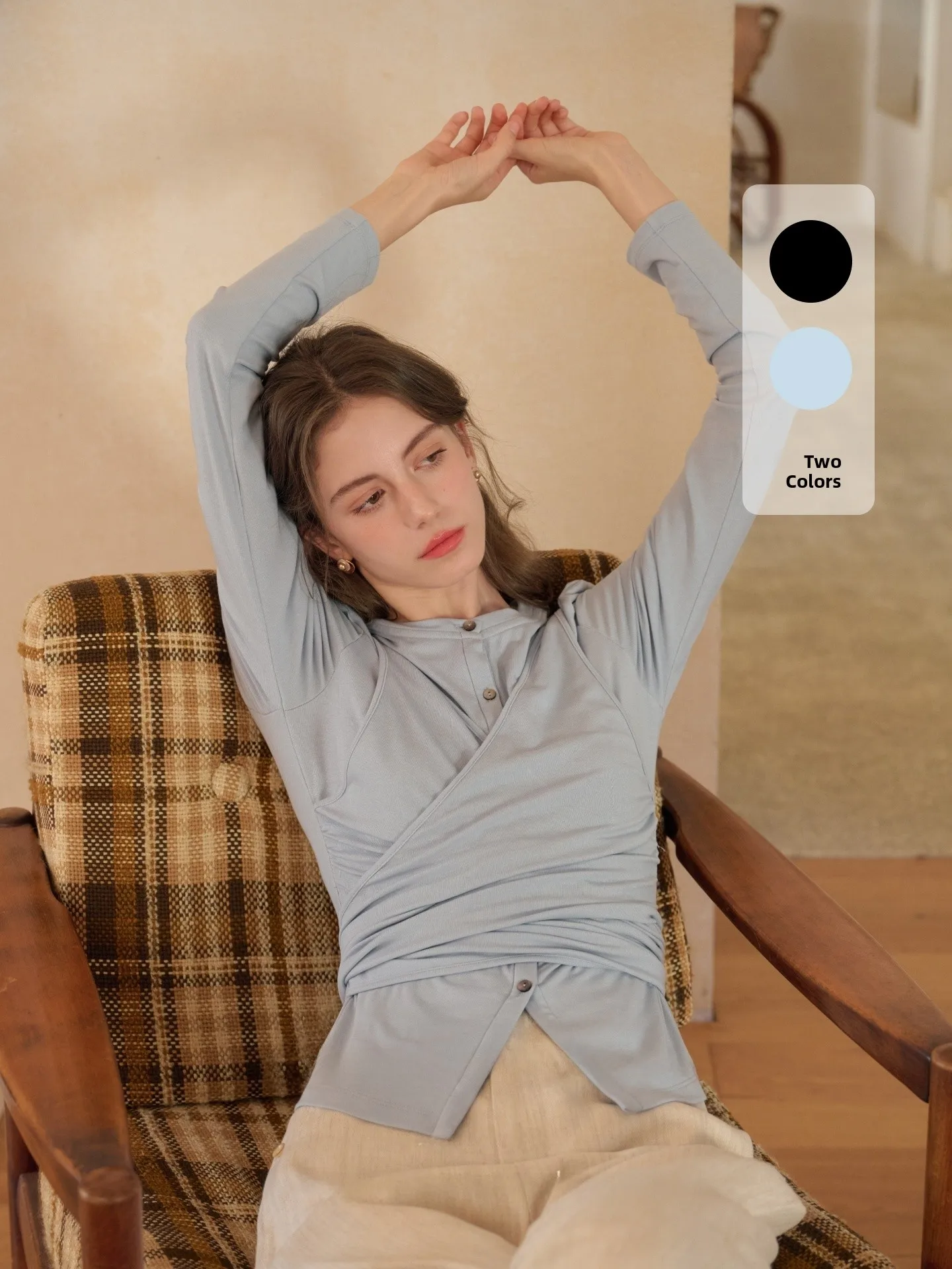 SimpleRetro Sunset Swan Lake T-Shirt Women's Long Sleeve Knitted Wool Blend Silk Tie Dye Top French Style Slim Fit Daily Wear
SimpleRetro Sunset Swan Lake T-Shirt Women's Long Sleeve Knitted Wool Blend Silk Tie Dye Top French Style Slim Fit Daily Wear