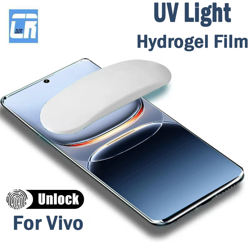999D UV Light Hydrogel Film for Vivo iQOO 13 12 11 10 Pro Full Curved Screen Protector for iQOO Z9s Z7 Pro Protective Soft Film
999D UV Light Hydrogel Film for Vivo iQOO 13 12 11 10 Pro Full Curved Screen Protector for iQOO Z9s Z7 Pro Protective Soft Film