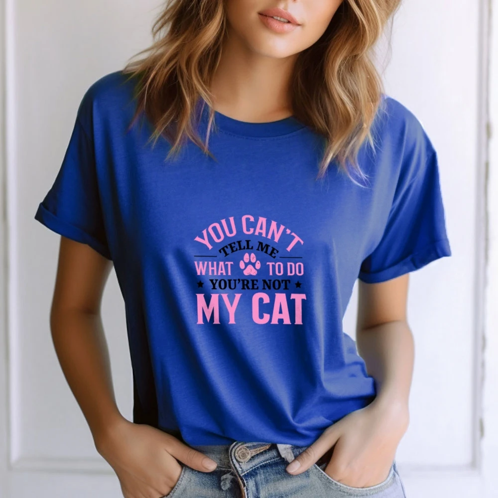 Женская футболка Cutecore Y2K YOU CAN'T TELL ME Cat Graphic Fun TrendyStyle Look Уникальная повседневная модная одежда
Женская футболка Cutecore Y2K YOU CAN'T TELL ME Cat Graphic Fun TrendyStyle Look Уникальная повседневная модная одежда