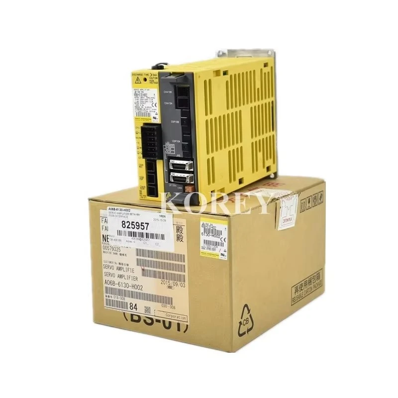 Усилитель сервопривода Fanuc A06B-6130-H002 A06B-6160-H002
Усилитель сервопривода Fanuc A06B-6130-H002 A06B-6160-H002