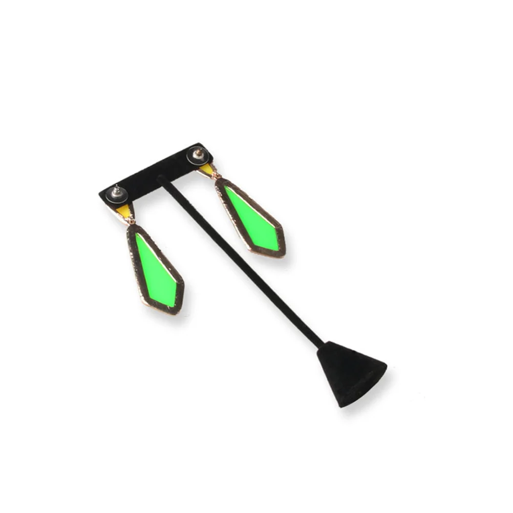 2pcs Black Earring Rack Jewelry Display Stand High Low Flocking Organizer T-Shaped Holder For Earrings Rings Watches Dust-Free
2pcs Black Earring Rack Jewelry Display Stand High Low Flocking Organizer T-Shaped Holder For Earrings Rings Watches Dust-Free