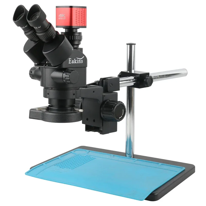 3.5X-90X Simul-Focal Stereo Trinocular Microscope Set 4K UHD HDMI Video Industrial Microscope Camera For PCB Soldering Repair
3.5X-90X Simul-Focal Stereo Trinocular Microscope Set 4K UHD HDMI Video Industrial Microscope Camera For PCB Soldering Repair