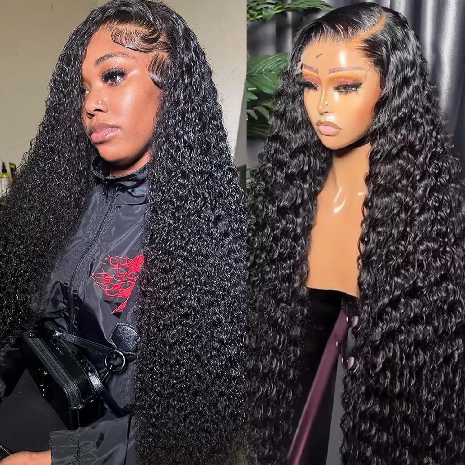 13x6 Deep Wave Lace Front Wigs Human Hair 200 Density HD Transparent Lace Front Wig Human Hair Pre Plucked Natural Colour
13x6 Deep Wave Lace Front Wigs Human Hair 200 Density HD Transparent Lace Front Wig Human Hair Pre Plucked Natural Colour