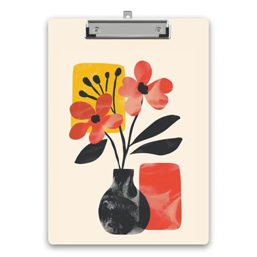 Floral Clipboard, Preppy Wooden Clipboard with Low Profile Metal Clip, Clip Boards Gifts for Doctors Nurses Teachers Students W
Floral Clipboard, Preppy Wooden Clipboard with Low Profile Metal Clip, Clip Boards Gifts for Doctors Nurses Teachers Students W