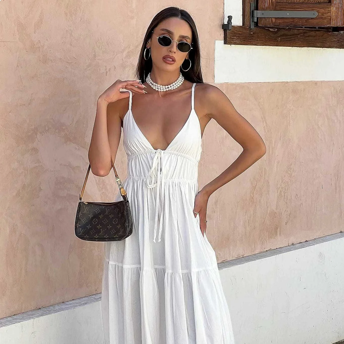Sexy Summer Dresses for Women High Waist Pleated Strappy Sundresses Jumpsuit Playsuit Matching Set
Sexy Summer Dresses for Women High Waist Pleated Strappy Sundresses Jumpsuit Playsuit Matching Set
