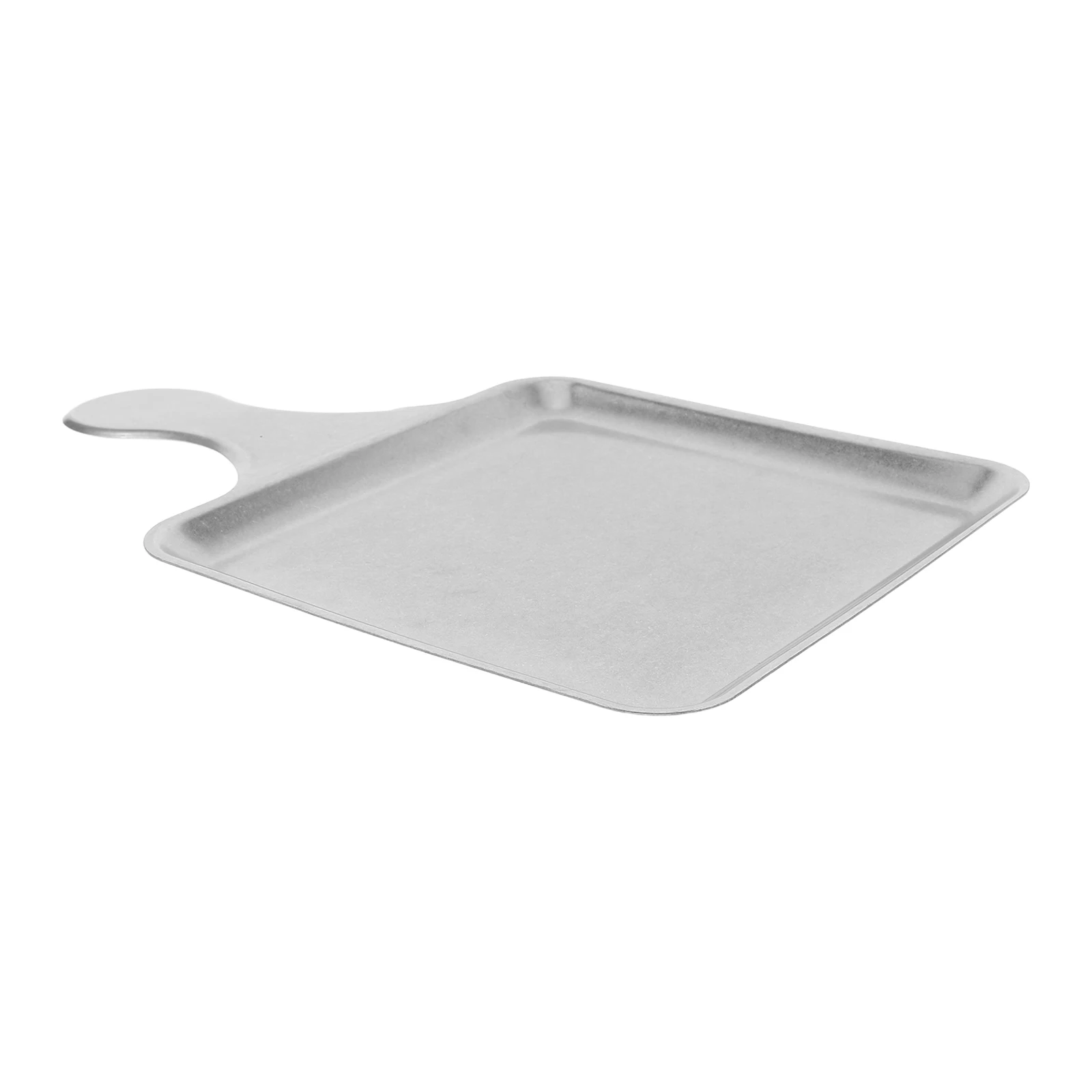 Stainless Steel Snack Plate Square Retro Tray Vintage Barbecue Grill Pan Easy Clean Handle Camping Food Serving Plates
Stainless Steel Snack Plate Square Retro Tray Vintage Barbecue Grill Pan Easy Clean Handle Camping Food Serving Plates