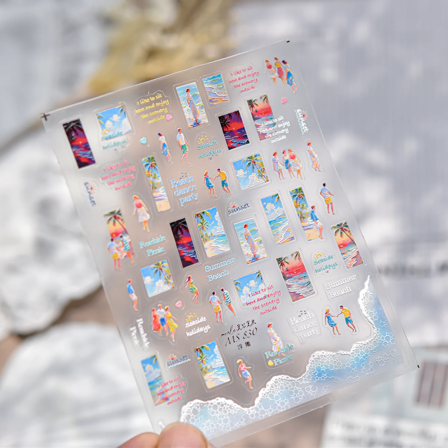 Shell Glitter Nail Stickers Cute Dreamy Pearl Shimmer Bubble Self Adhesive Nail Design Stickers Summer Beach Nails 3D Decoration
Shell Glitter Nail Stickers Cute Dreamy Pearl Shimmer Bubble Self Adhesive Nail Design Stickers Summer Beach Nails 3D Decoration