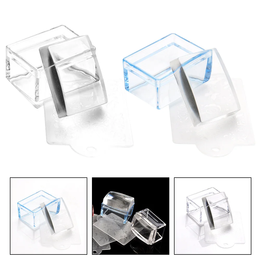 2Pcs Nail Art Stamper Plastic Square Manicure Stampers Professional DIY Manicure Stamper Nail Stamping Transfer Tool Salon Use
2Pcs Nail Art Stamper Plastic Square Manicure Stampers Professional DIY Manicure Stamper Nail Stamping Transfer Tool Salon Use