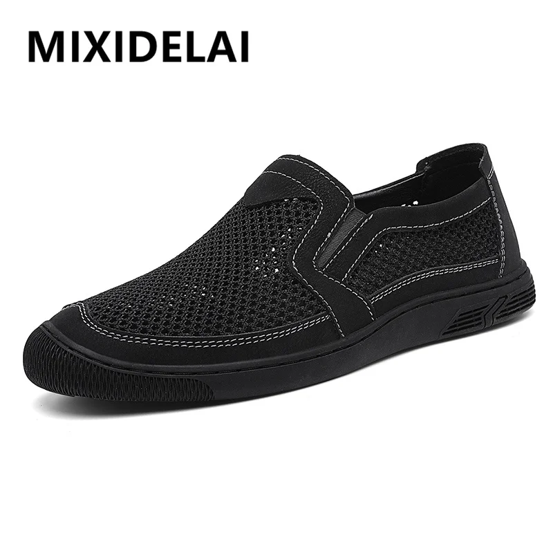Summer Breathable Mesh Men Shoes Lightweight Sneakers Handmade Men Fashion Casual Male Driving Shoes Brand Designer Mens Loafers
Summer Breathable Mesh Men Shoes Lightweight Sneakers Handmade Men Fashion Casual Male Driving Shoes Brand Designer Mens Loafers