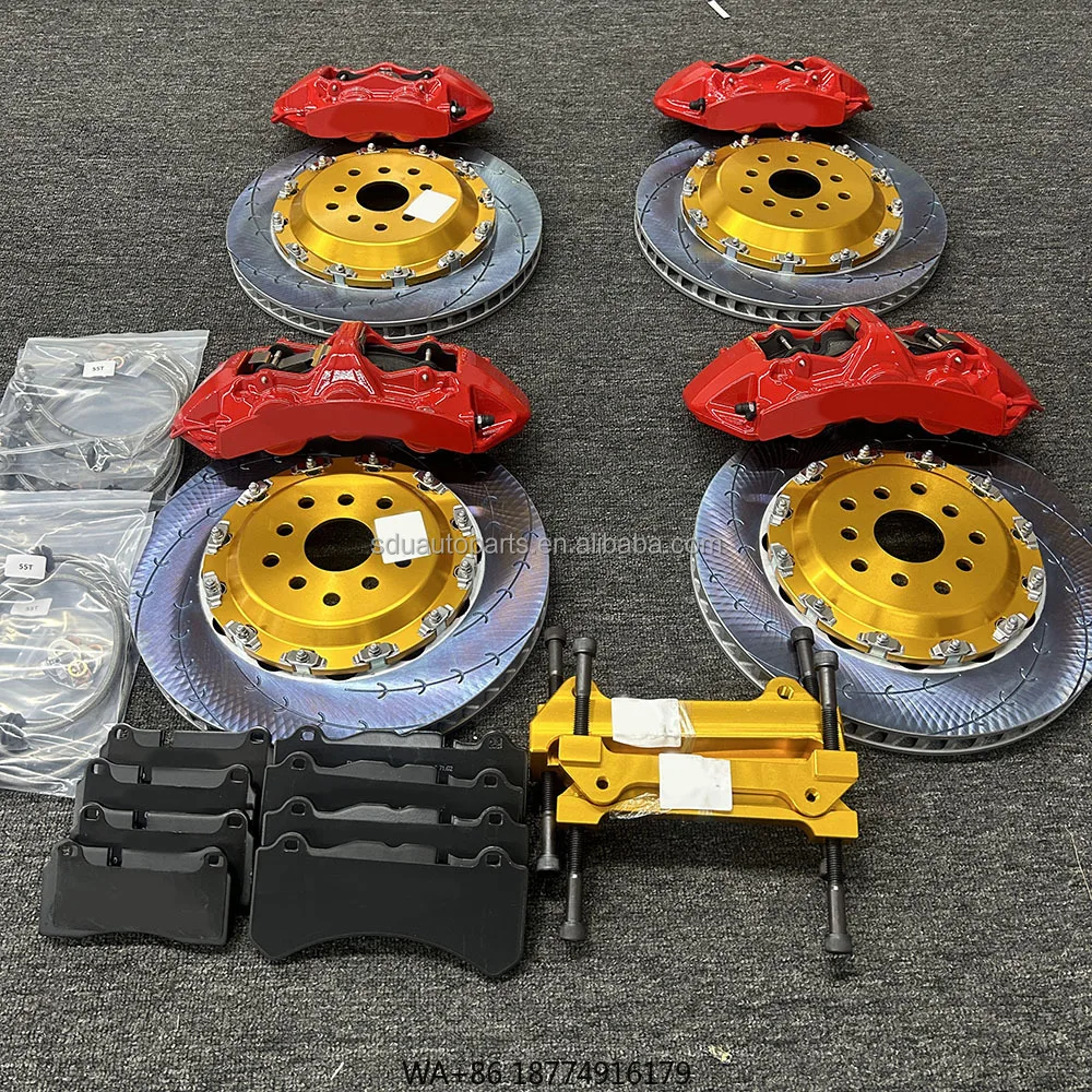 Customer Favorite Auto Parts Racing Modified Brake Caliper Six Pistons Caliper Floating Rotor Brake Disc 6 Pot Big Brake Kit