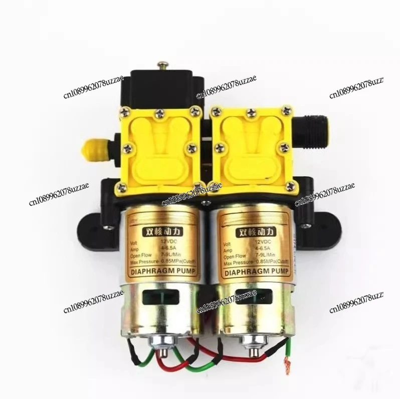 High Voltage Reflux DC 12V Dual Core Power Water Pump Agricultural Electric Sprayer Dual Pump
High Voltage Reflux DC 12V Dual Core Power Water Pump Agricultural Electric Sprayer Dual Pump