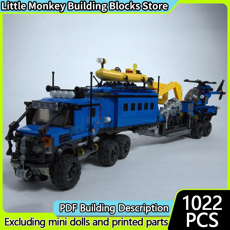 City Car Model MOC Building Bricks Offroad Truck With Semitrailer Modular Technology Children Holiday Gifts Assemble Toys Suit
City Car Model MOC Building Bricks Offroad Truck With Semitrailer Modular Technology Children Holiday Gifts Assemble Toys Suit