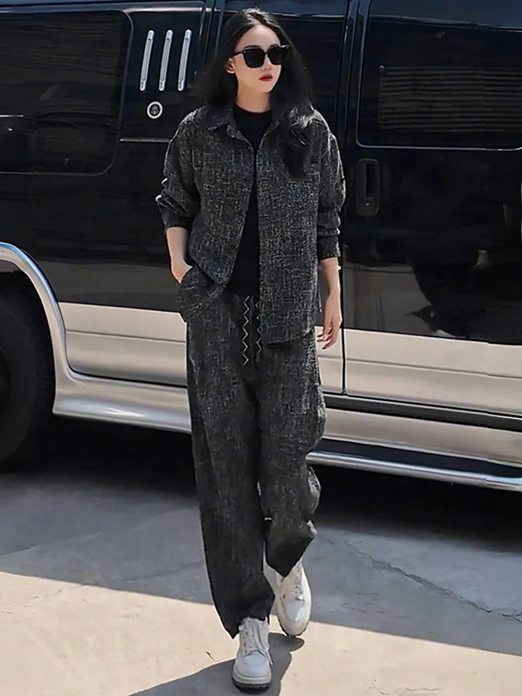 Spring New Sle Casual Loose Men's Faion Set with Stand Collar Splicing Design Long Pants Two-Piece Sportswear Ensemble
Spring New Sle Casual Loose Men's Faion Set with Stand Collar Splicing Design Long Pants Two-Piece Sportswear Ensemble