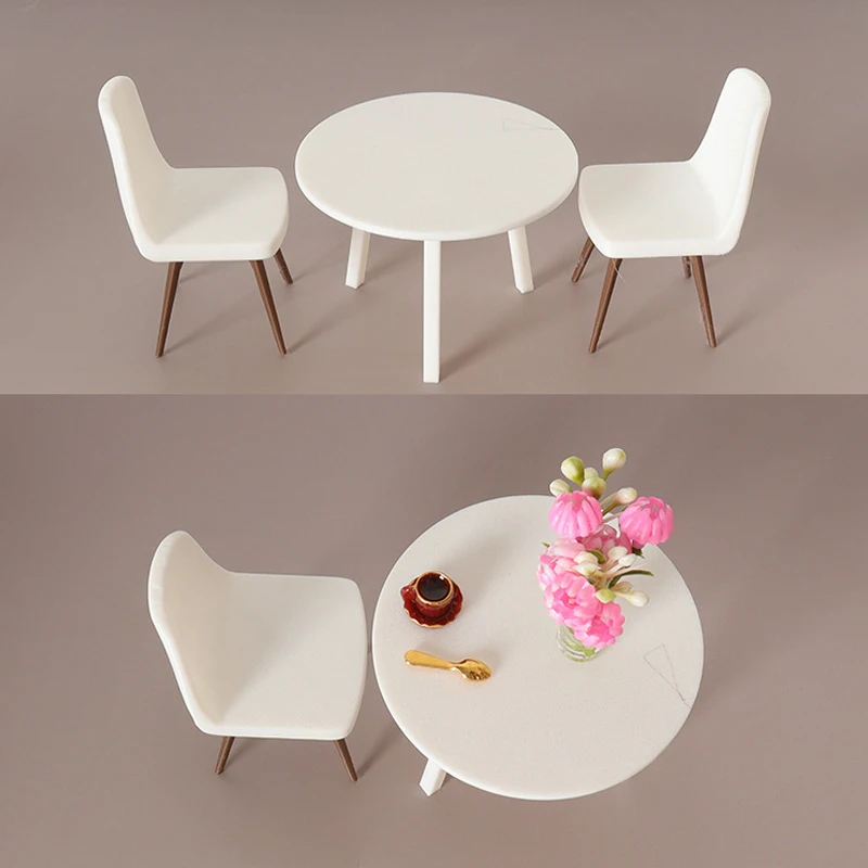 1/12 Dollhouse Simulation Table Chair Set Dollhouse Living Furniture Decoration Accessories Micro Scene Construction Props
1/12 Dollhouse Simulation Table Chair Set Dollhouse Living Furniture Decoration Accessories Micro Scene Construction Props