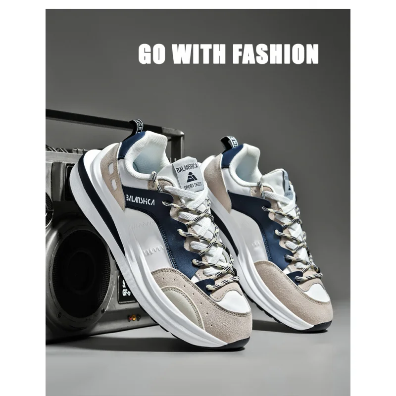2025New Comfortable Niche Trend Brand Back-toSchool Season Student Casual Men's Shoes High-Quality Thick-Soled Height-Increasing
2025New Comfortable Niche Trend Brand Back-toSchool Season Student Casual Men's Shoes High-Quality Thick-Soled Height-Increasing