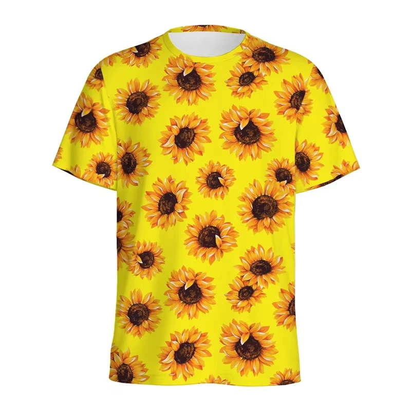 Newest Summer Men Clothes 3d Printed Botany Sunflower Men Top Tees Tshirt Men Clothing Men Casual Oversized Short Sleeve T Shirt
Newest Summer Men Clothes 3d Printed Botany Sunflower Men Top Tees Tshirt Men Clothing Men Casual Oversized Short Sleeve T Shirt