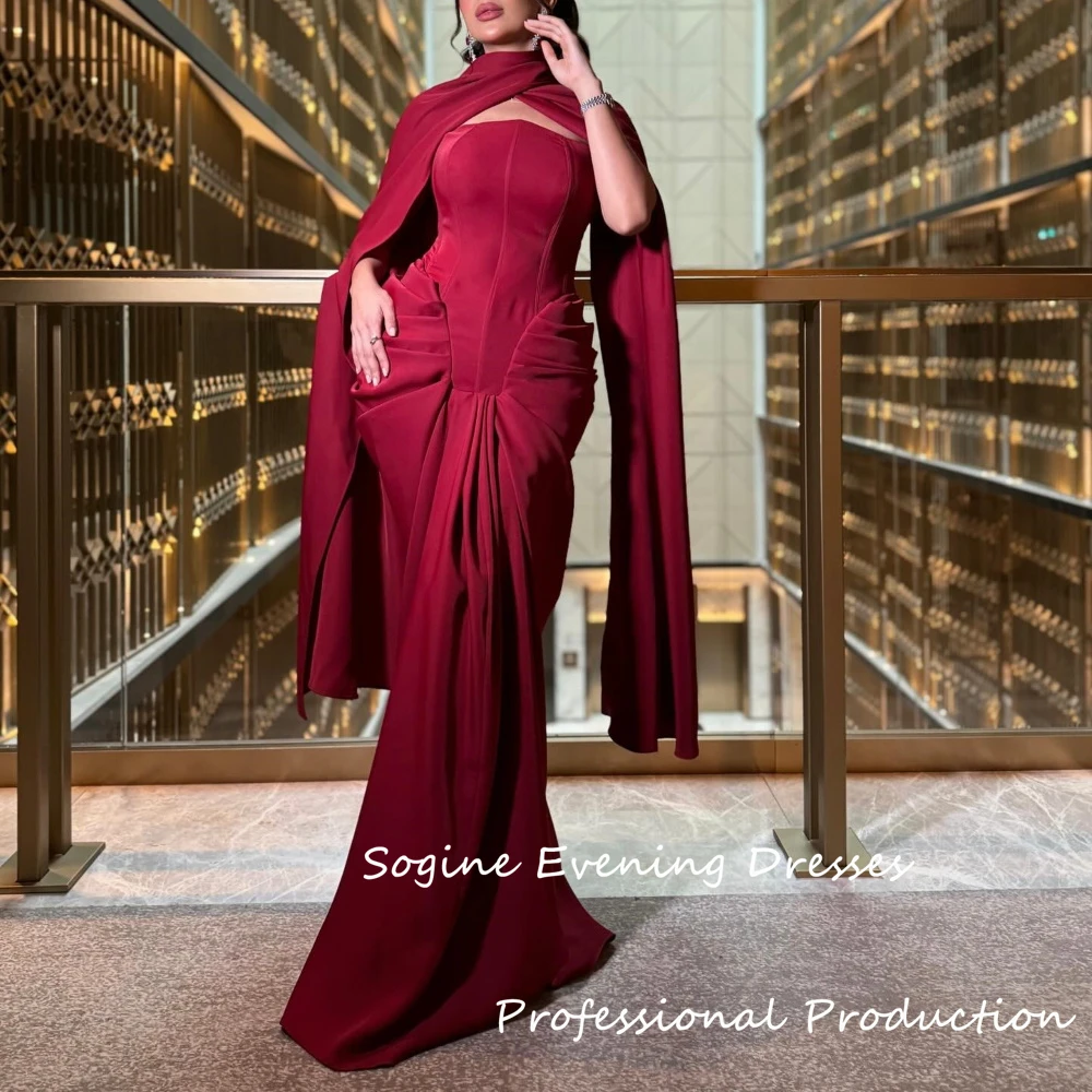 Crepe Halter Cocktail Evening Dresses For Women 2025 Mermaid Burgundy فساتين سهرة Long Formal Party Gowns فساتين شارون سعيد
Crepe Halter Cocktail Evening Dresses For Women 2025 Mermaid Burgundy فساتين سهرة Long Formal Party Gowns فساتين شارون سعيد
