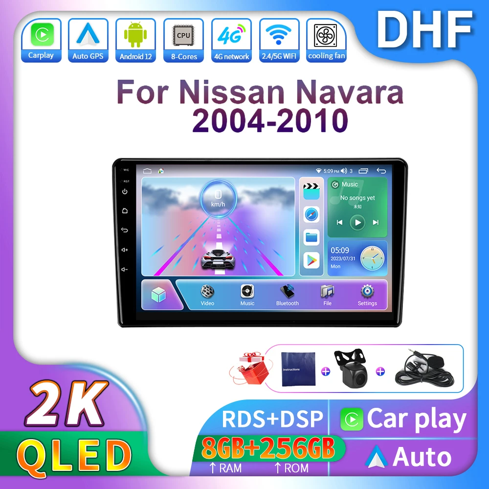 Автомобильный мультимедийный видеоплеер DHF Android 13 для Nissan Navara D40 2004 - 2010 Стерео Авторадио GPS навигация
Автомобильный мультимедийный видеоплеер DHF Android 13 для Nissan Navara D40 2004 - 2010 Стерео Авторадио GPS навигация