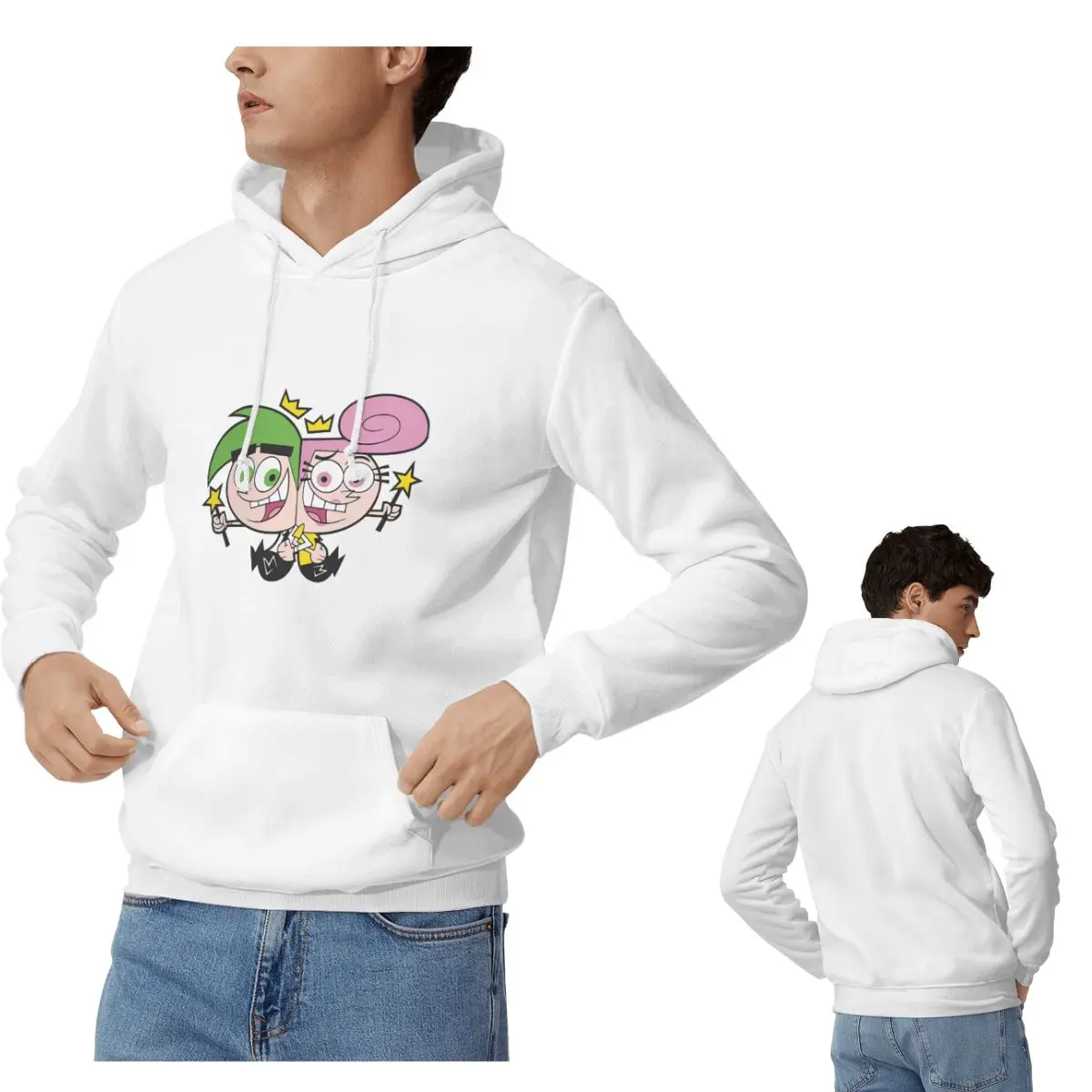 Толстовки Fairly Oddparents Cosmo для мужчин и женщин, повседневные пуловеры, толстовки в стиле Харадзюку с длинными рукавами и капюшоном, осень-зима
Толстовки Fairly Oddparents Cosmo для мужчин и женщин, повседневные пуловеры, толстовки в стиле Харадзюку с длинными рукавами и капюшоном, осень-зима