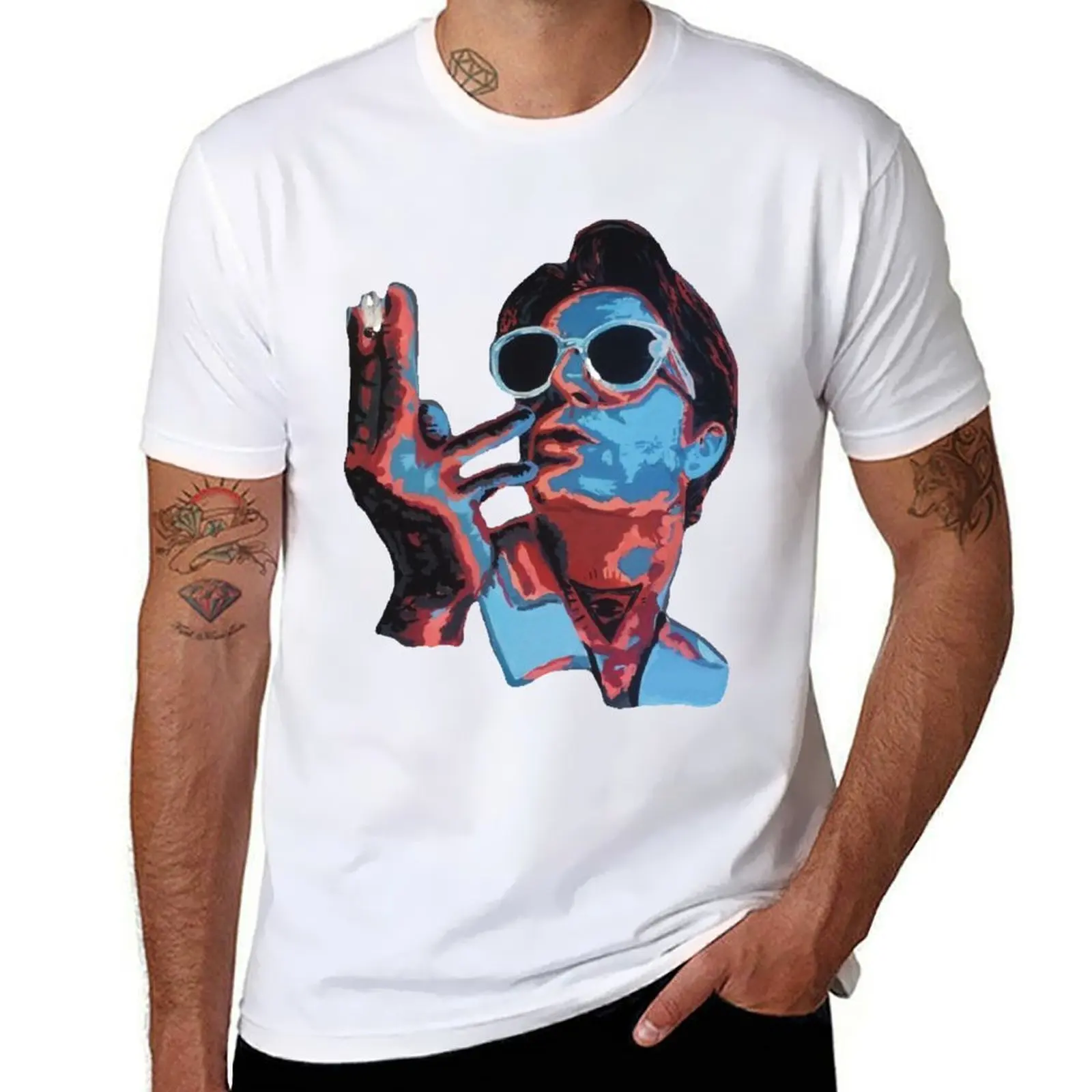 Jesse Rutherford Popart T-Shirt plus sizes summer clothes luxury designer Men's cotton t-shirt
Jesse Rutherford Popart T-Shirt plus sizes summer clothes luxury designer Men's cotton t-shirt