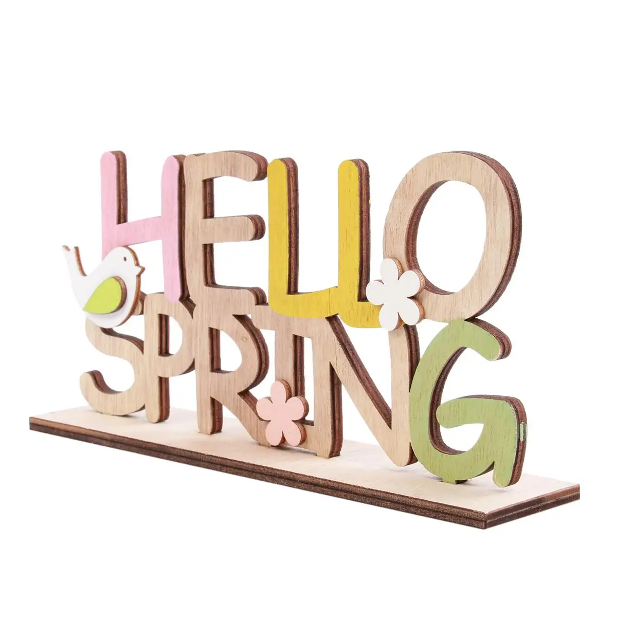 Hello Spring Decor Easter Decorations Wood Crafts Wooden Tiered Tray Bamboo Letter Board Ornaments
Hello Spring Decor Easter Decorations Wood Crafts Wooden Tiered Tray Bamboo Letter Board Ornaments